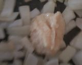A picture of step 2 of My Spiced Chicken Stew, so nice to come in out the cold to 😀.