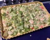 Une image de l'étape 11 de Tarte rhubarbe manzana (pâte brisée à la crème de citron).