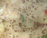 A picture of step 2 of Stavik papaya dalma.