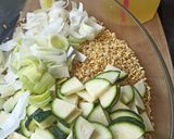 Une image de l'étape 2 de Gratin d'ebly, poireaux et courgettes.