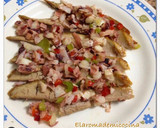 Foto del paso 5 de la receta: Ventresca de atún con pipirrana de pulpo