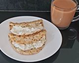 A picture of step 4 of My Soft Cheese with chopped Cucumber Afternoon Tea.