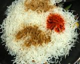 A picture of step 6 of Seaweed Fried Rice.