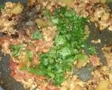 A picture of step 6 of Desi style egg keema.
