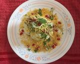 पालक राज कचौड़ी(palak raj kachodi recipe in hindi) रेसिपी चरण 3 फोटो