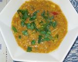 A picture of step 11 of Chilli Tarka Daal.
