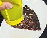 A picture of step 12 of Bourbon biscuit cake | 3 ingredients cake recipe without oven.
