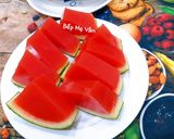 Hình bước làm 6 của món Rau Câu Dưa Hấu