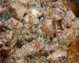 A picture of step 3 of Malai boti Box patties.