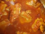 Manitas de cerdo con garbanzos en olla express