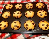 Φωτογραφία βήματος 6 της συνταγής Chocolate Chip Muffins 🥧🍫