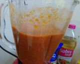 A picture of step 5 of Sopa Azteca (Tortilla Soup).