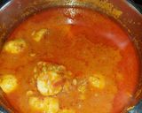 A picture of step 3 of Chana dal arbi.