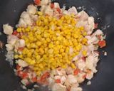 Foto del paso 2 de la receta: Quesadillas de calabaza, choclo y pollo