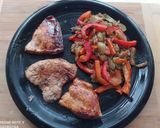 Csirkemell zöldségekkel, joghurtos-mogyorós mártásban - fogyis recept fázis 6 fotója