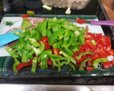 Foto del paso 2 de la receta: Atún con salsa de pimienta verde y verduras