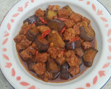 Foto langkah ke 4 dari resep Oseng Terung Tempe Pedas Manis.