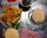 Foto del paso 1 de la receta: Pizza a la piedra mixta 🇦🇷🇮🇹🍕🍻🧀