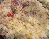 A picture of step 2 of Fried Chicken Rice.