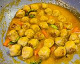 Foto langkah ke 4 dari resep Bistik Bola-Bola Daging - Bistik Jawa.