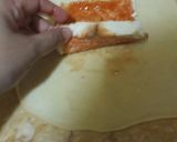 A picture of step 6 of Bread chicken pizza live show recipie 23rdmay.