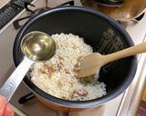 A picture of step 2 of Chinese Nanjing Rice Shaomai.