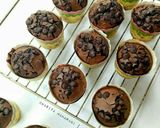 Foto langkah ke 7 dari resep Double Chocolate Muffin - Gluten Free.