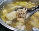 干貝鳳梨苦瓜雞湯｜冬日湯品｜味濃色澤清澈的食譜步驟6照片