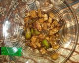 Foto langkah ke 4 dari resep Tumis Tempe Terong Pedas Manis.