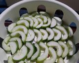 Hình bước làm 1 của món Mắm dưa