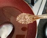 A picture of step 5 of Fried tur dal.