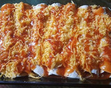 A picture of step 4 of Enchiladas.