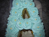 Mini torta letra A
