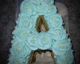 Foto del paso 3 de la receta: Mini torta letra A