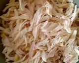 Foto del paso 1 de la receta: Tortillas fritas con verduras y pollo