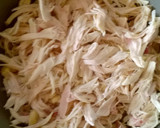 Foto del paso 1 de la receta: Tortillas fritas con verduras y pollo