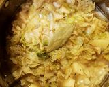 Kelkáposzta főzelék recept fázis 3 fotója