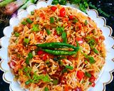 फ्राइड राइस वेज़ (fried rice veg recipe in hindi) रेसिपी चरण 6 फोटो