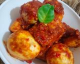 Foto langkah ke 6 dari resep Tahu Telur Bumbu Bali.
