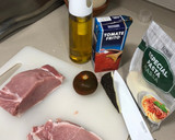 Foto del paso 3 de la receta: Mini pizzas de berenjena y lomo de cerdo