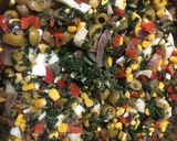 Foto del paso 4 de la receta: 🥗CANASTITAS🥗 DE VERDURAS Y QUESOS 🥗🧀🥚🧅🌽🫑🥬🫒🥕🧀🥗