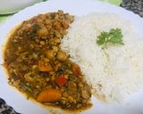 A picture of step 9 of Chickpea stew.