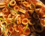 Foto langkah ke 5 dari resep Cumi cumi Saos Padang.