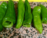 Foto del paso 1 de la receta: Pimientos verdes rellenos sin gluten