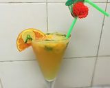 A picture of step 4 of Orange Mocktail.