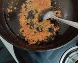 A picture of step 2 of Masala Baingan.