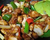 Foto langkah ke 4 dari resep Kung Pao Chicken.