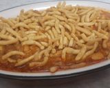 A picture of step 6 of Misal sprouted dal chana.
