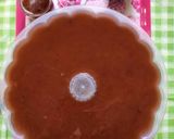 Foto langkah ke 10 dari resep Puding Lapis Cherry Bunga Telang Longan.