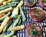 Foto del paso 3 de la receta: Redondito de magreta, verduras, queso y Hoisin en Airfryer